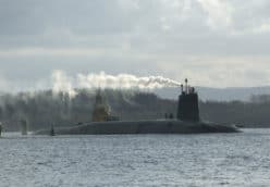 HMS Vengeance at port