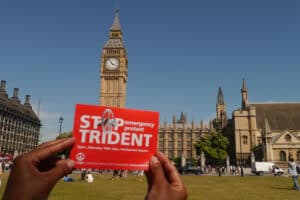 Stop Trident at Parliament