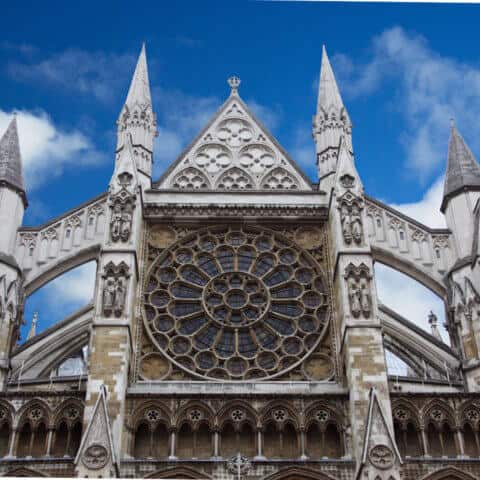 Front of Westminster Abbey