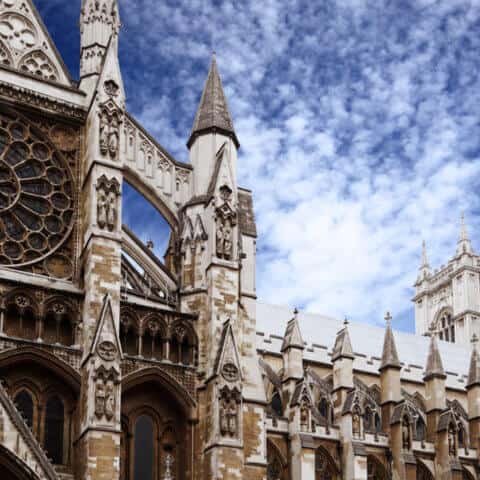 Front of Westminster Abbey