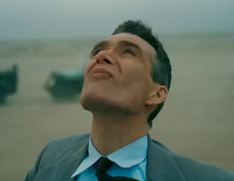 Cillian Murphy as Robert Oppenheimer. Credit Universal